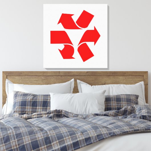 Symbol Leinwanddruck (Insitu (Schlafzimmer))