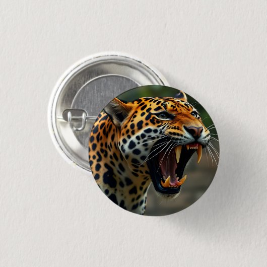 Symbol: Leopard Button (Vorne & Hinten)