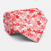 Symbol-Logo-Logo für Red Maple Leaf Canada Krawatte (Gerollt)