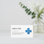 Symbol-Logo von Stethoscope Visitenkarte (Stehend Vorderseite)