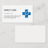 Symbol-Logo von Stethoscope Visitenkarte (Vorne/Hinten)