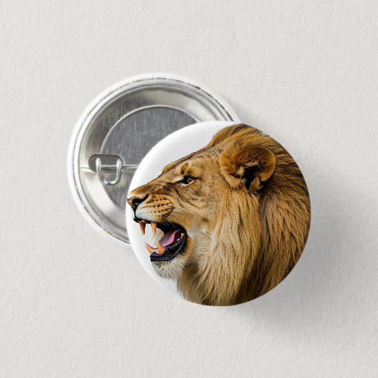 Symbol: Löwe Button (Vorne & Hinten)