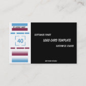 Symbol Luftcharakter Luftraumklasse Drone Visitenkarte (Vorderseite)