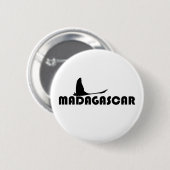 Symbol Madagaskars - Komet Moth, Reise Button (Vorne & Hinten)