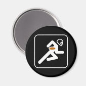 Symbol Magnet (Vorderseite/Rückseite)