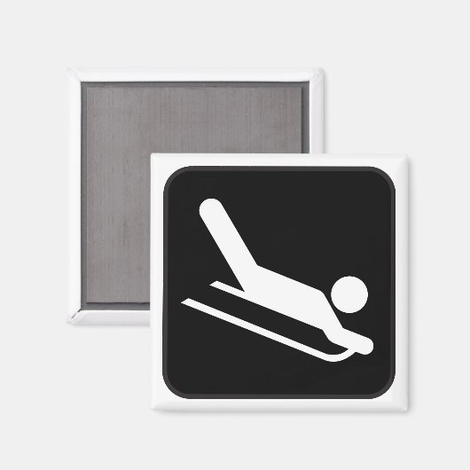 Symbol-Magnet Magnet (Vorderseite/Rückseite)
