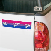 Symbol-Markierung für Bisexual Autoaufkleber (Auf Lkw)