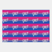 Symbol-Markierung für Bisexual Geschenkpapier Set (Vorderseite 2)
