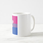 Symbol-Markierung für Bisexual Kaffeetasse (VorderseiteRechts)