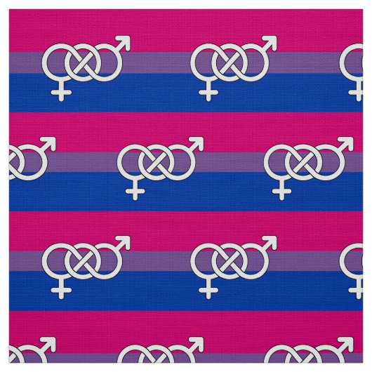 Symbol-Markierung für Bisexual Stoff (Muster)