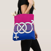 Symbol-Markierung für Bisexual Tasche (Von Nahem)