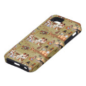 Symbol-Muster Ägyptens | Case-Mate iPhone Hülle (unten)