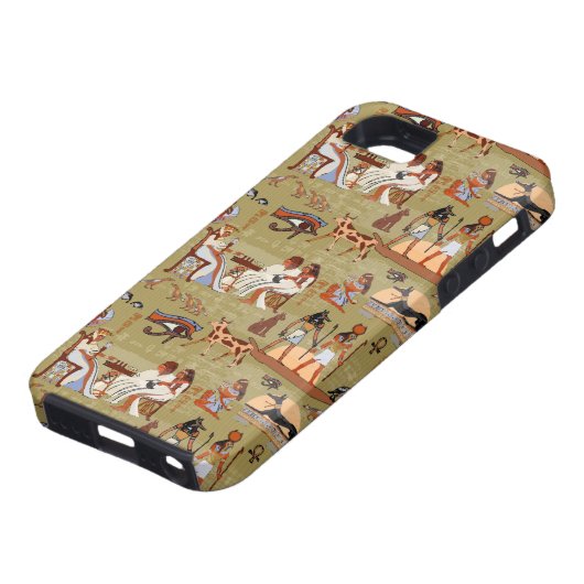 Symbol-Muster Ägyptens | Case-Mate iPhone Hülle (unten)