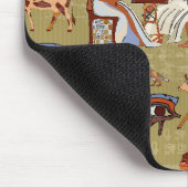 Symbol-Muster Ägyptens | Mousepad (Ecke)