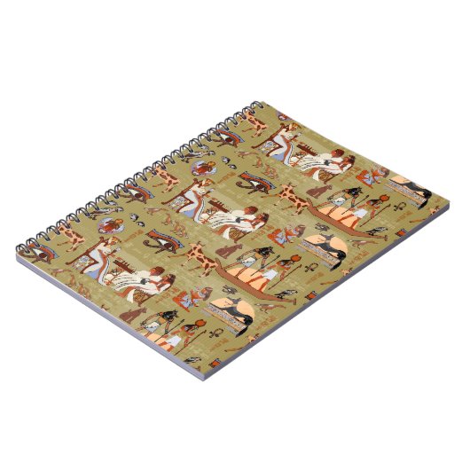 Symbol-Muster Ägyptens | Notizblock (Linke Seite)