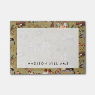 Symbol-Muster Ägyptens   Post-it Klebezettel