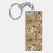 Symbol-Muster Ägyptens | Schlüsselanhänger (Vorderseite links)