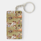 Symbol-Muster Ägyptens | Schlüsselanhänger (Rückseite)