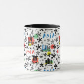 Symbol-Muster Asiens | Tasse (Zentrum)