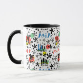 Symbol-Muster Asiens | Tasse (Links)