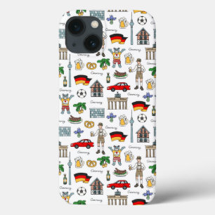 Symbol-Muster Deutschlands Case-Mate iPhone Hülle