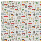 Symbol-Muster Deutschlands | Stoff (Muster)