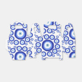 Symbol-Muster für griechisches Auge Viel Glück Geschenkschachtel (Ungefaltet)