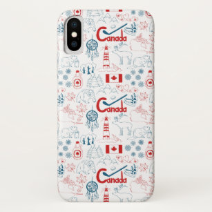 Symbol-Muster Kanadas   Case-Mate iPhone Hülle