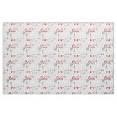 Symbol-Muster Kanadas | Stoff (Fat Quarter (45,7 x 55,9 cm))