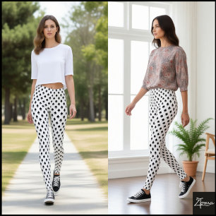 Symbol-Muster Leggings