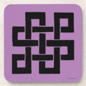 Symbol: Nade-Takara-Nusubi Getränkeuntersetzer (Vorderseite)