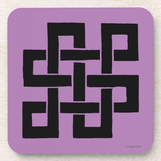 Symbol: Nade-Takara-Nusubi Getränkeuntersetzer (Vorderseite)