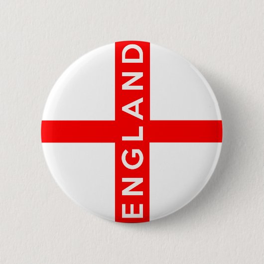 Symbol-Namentext England-Landesflagge britischer Button (Vorderseite)