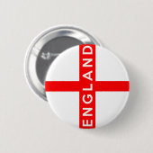 Symbol-Namentext England-Landesflagge britischer Button (Vorne & Hinten)