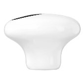 Symbol Notation für Black Bass Clef Keramikknauf (Seitenansicht)