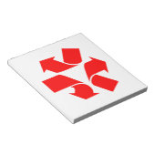 Symbol Notizblock (angewinkelt)