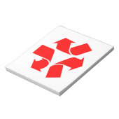 Symbol Notizblock (Rotiert)