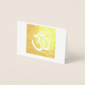 Symbol OM Persönlicher Ausdruck Folienkarte (Vorderseite)