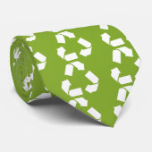 SYMBOL PATTERN gerecycelt Krawatte (Gerollt)