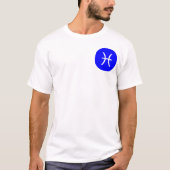 Symbol "Pisces" - Pocket T-Shirt (Vorderseite)
