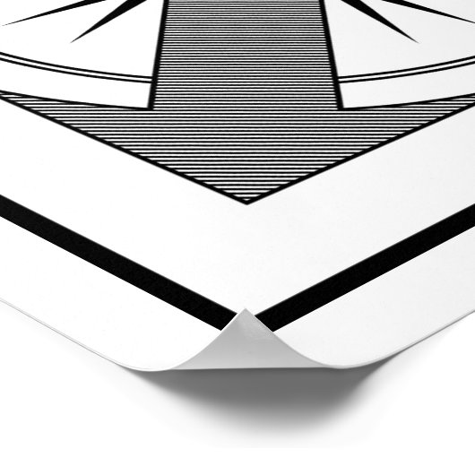 Symbol-Poster Poster (Ecke)