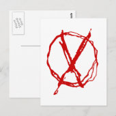 Symbol Postkarte (Vorne/Hinten)