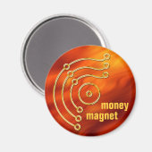 Symbol RUNA / GOLD, Geld, Magnet (Vorderseite/Rückseite)