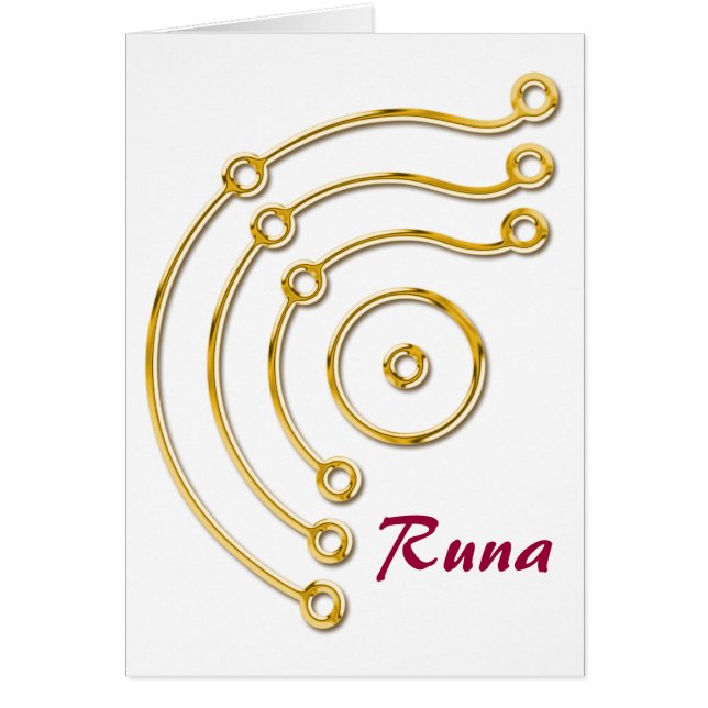 Symbol RUNA / GOLD, Runa (Vorne)