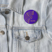 Symbol RUNA / GOLD, RUNA violett Button (Beispiel)