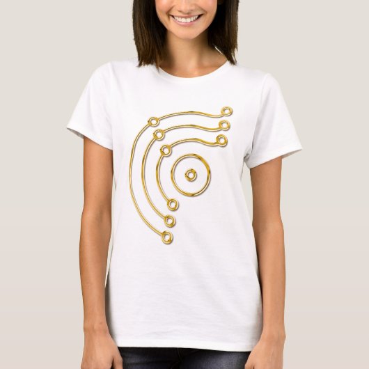 Symbol RUNA / GOLD T-Shirt (Vorderseite)