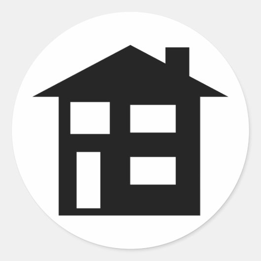 Symbol Runder Aufkleber (Vorderseite)