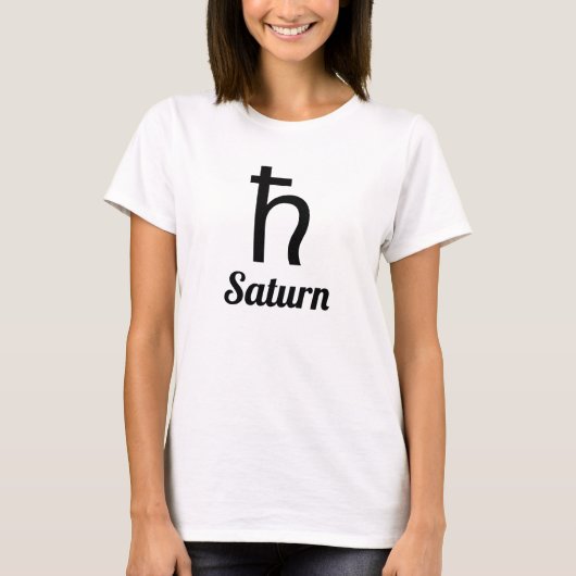 Symbol Saturn T-Shirt (Vorderseite)