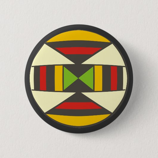 Symbol Schild Afrika shield africa Button (Vorderseite)