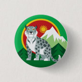 Symbol: Schneeleopard Button (Vorderseite)